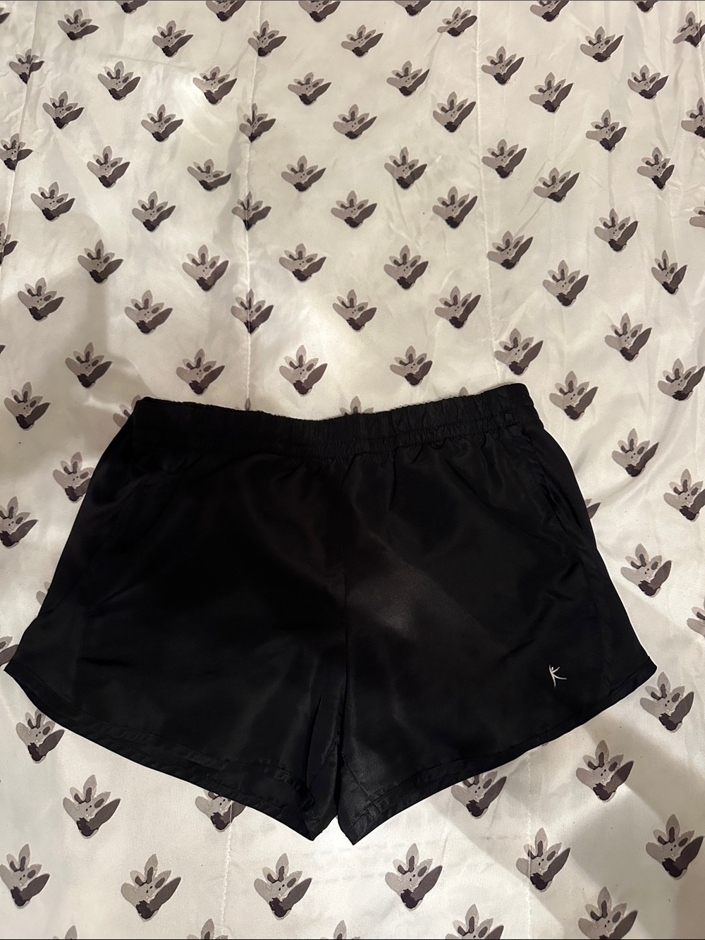 Danskin Black Women's Athletic Shorts with Elastic Waist